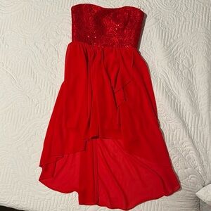 Red sparkly GB cocktail dress